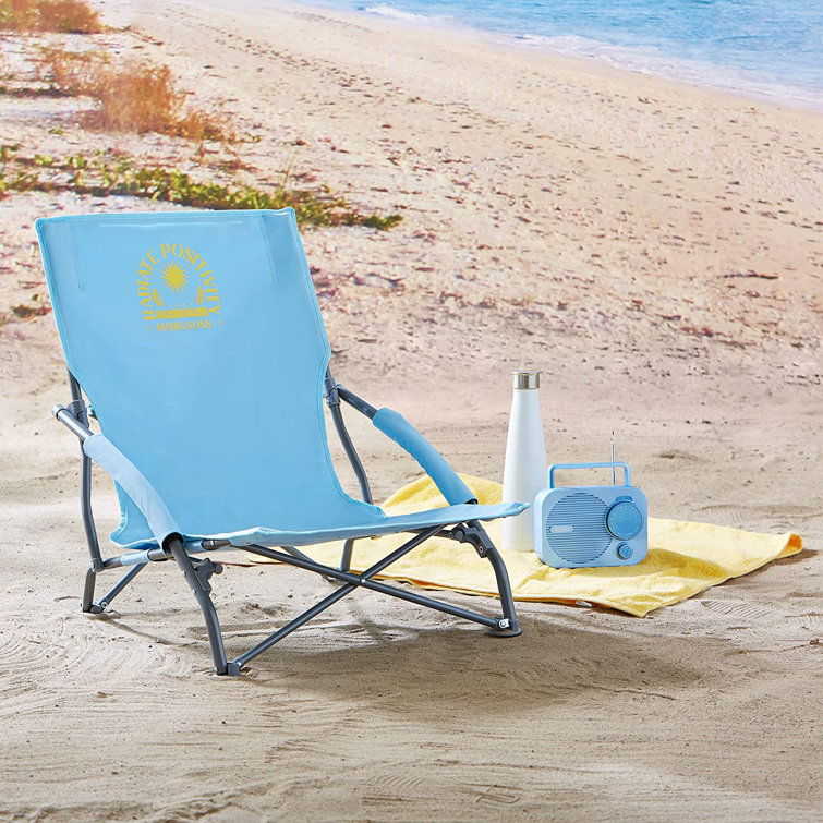 Arlmont & Co. Meco Folding / Reclining Beach Chair Wayfair